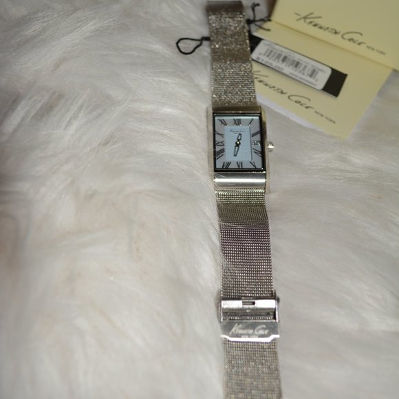 Kenneth Cole Silver tone watch
